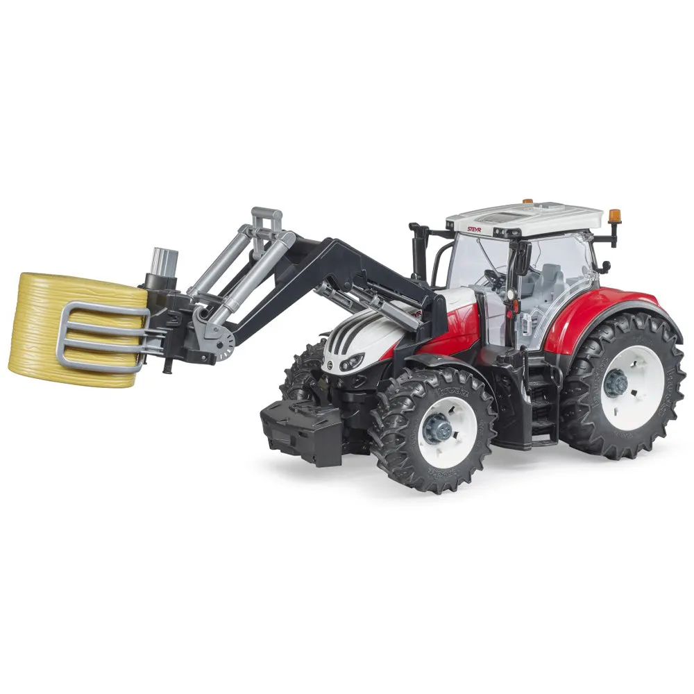 Bruder Bale Fork pinza balle con rotoballa giocattolo 1:16