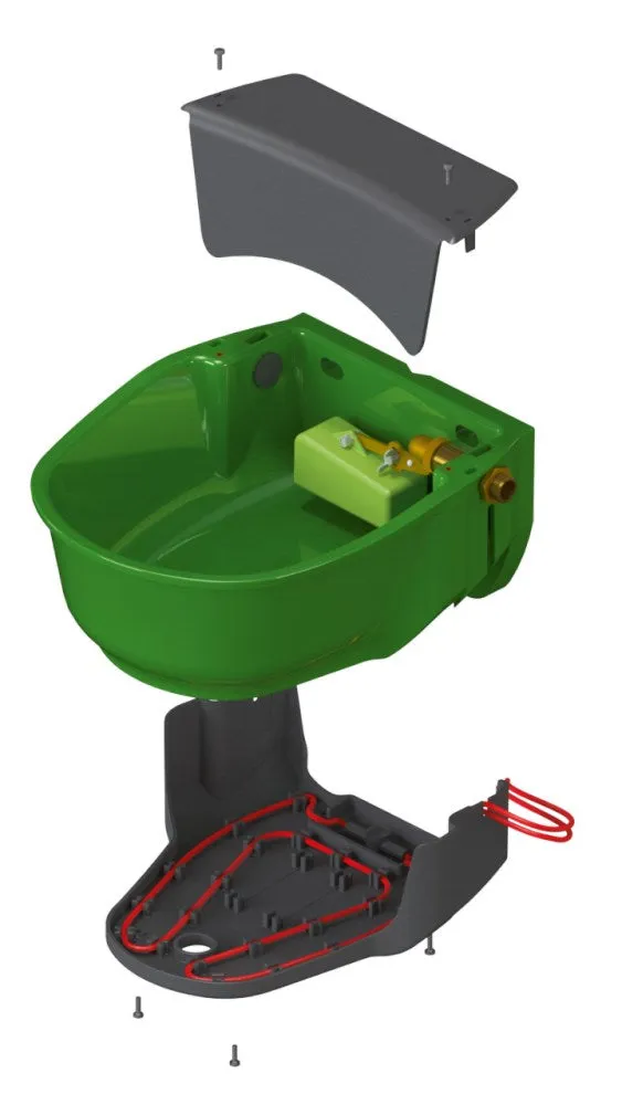 Beikircher Grünland SH30 abbeveratoio riscaldato 73W antigelo