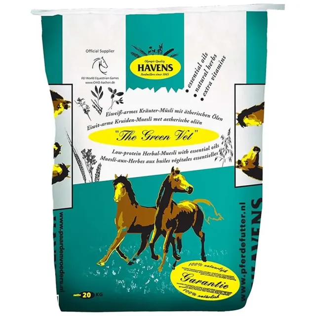 Green Vet Healthy muesli aromatico cavalli sacco da 20 kg