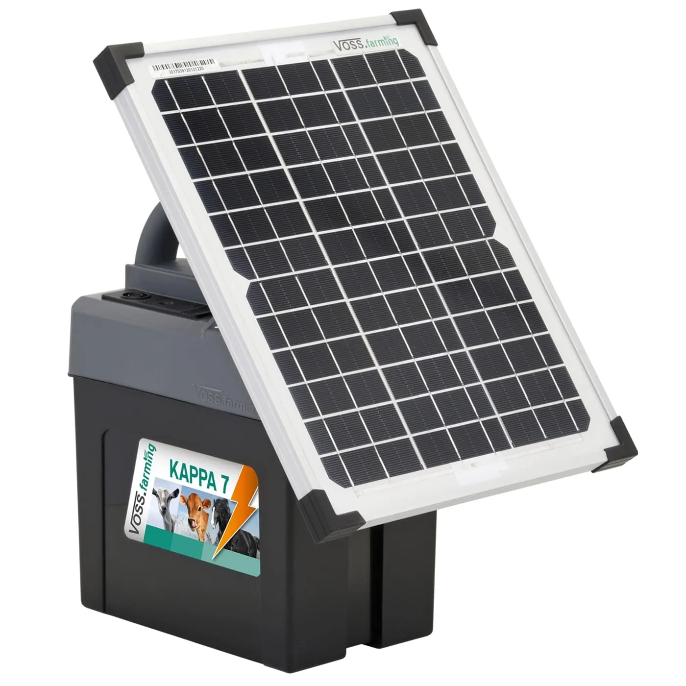 VOSS.farming Kappa 7 Solar elettrificatore 12 W completo
