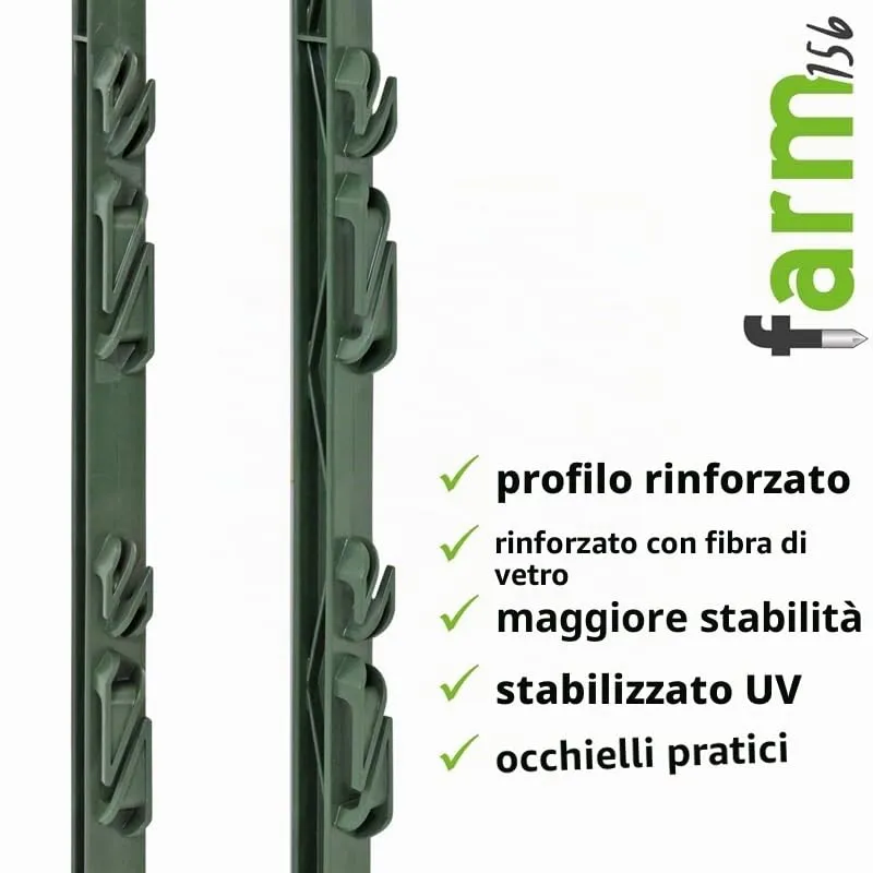VOSS.farming Farm 156 pali 40 pz 156 cm verde 11 occhielli
