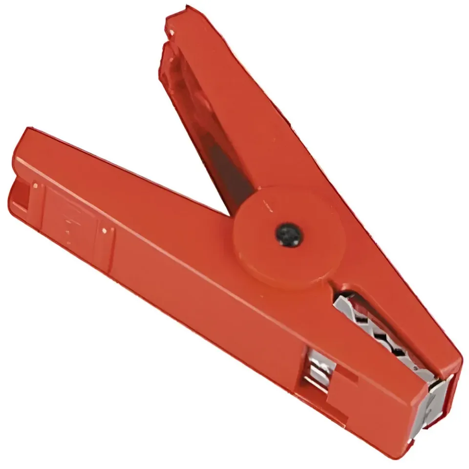 Beikircher Grünland Mini morsetto coccodrillo per recinto rosso