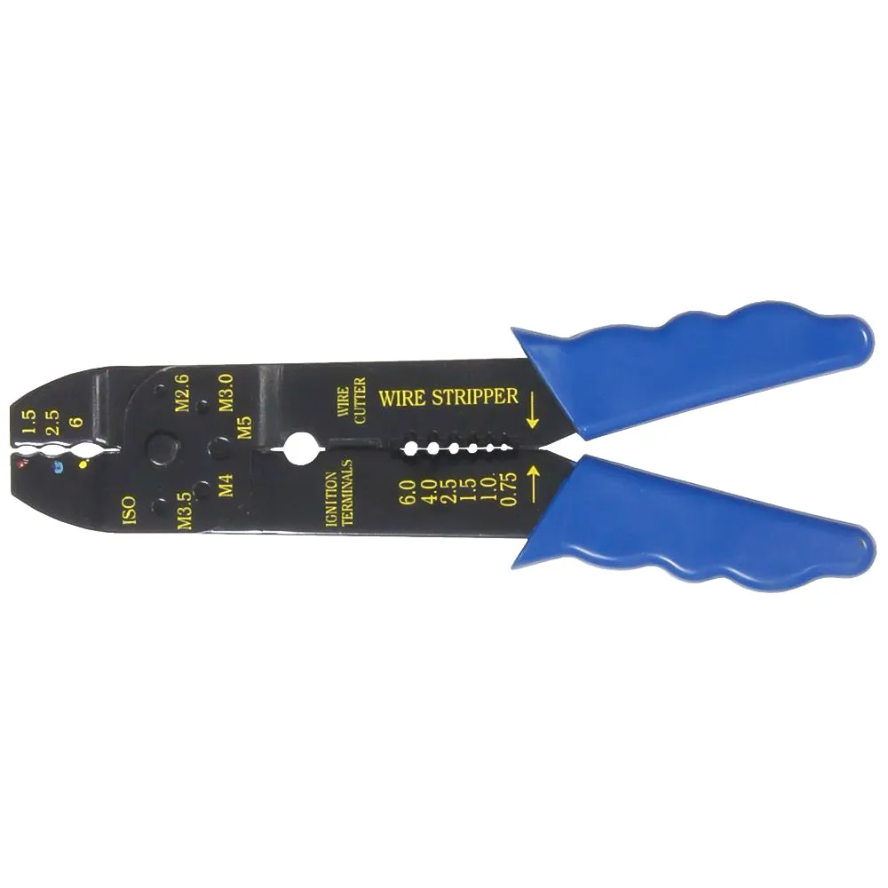 Pinza crimpatrice isolata 210 mm per capicorda