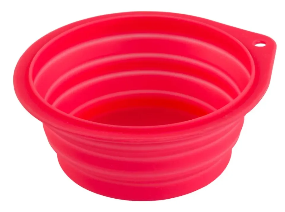 Beikircher Grünland ciotola viaggio silicone cane gatto antiscivolo