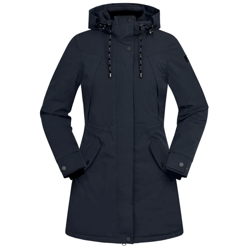 Beikircher Grünland Ontario Winter Riding Parka donna blu impermeabile