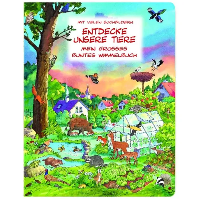 Beikircher Grünland Scopri gli Animali libro bambini cerca e trova