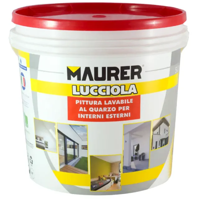 Beikircher Grünland Maurer Lucciola pittura quarzo esterno 14 lt