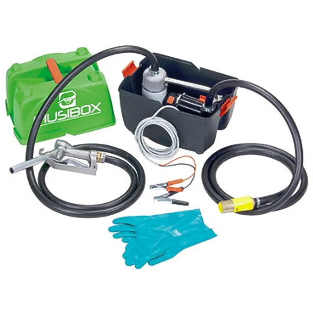 Piusi Piusibox Pro kit travaso gasolio 12V 45 l/min pistola