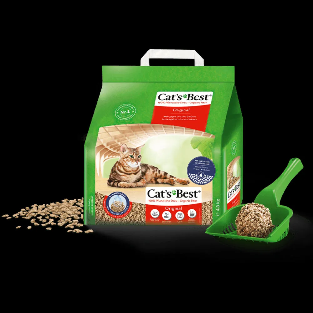 Cat's Best Original lettiera agglomerante 10 L in legno
