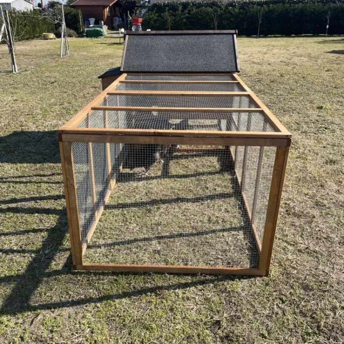 Il Verde Mondo Orpington pollaio legno doppio giardino