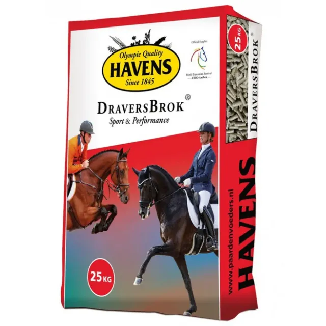 DraversBrok Pellet Cavalli Sport 25kg completo omega