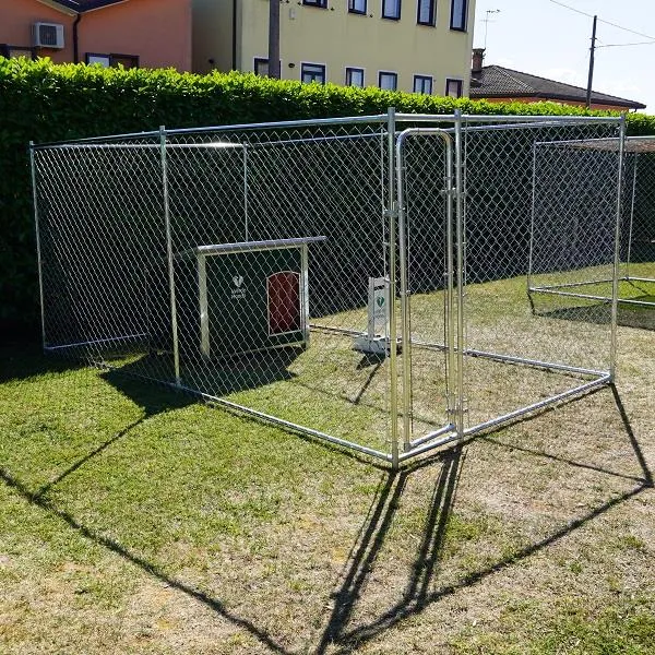 Il Verde Mondo Husky Grande box cani 3,96x2,28 senza telo zincato