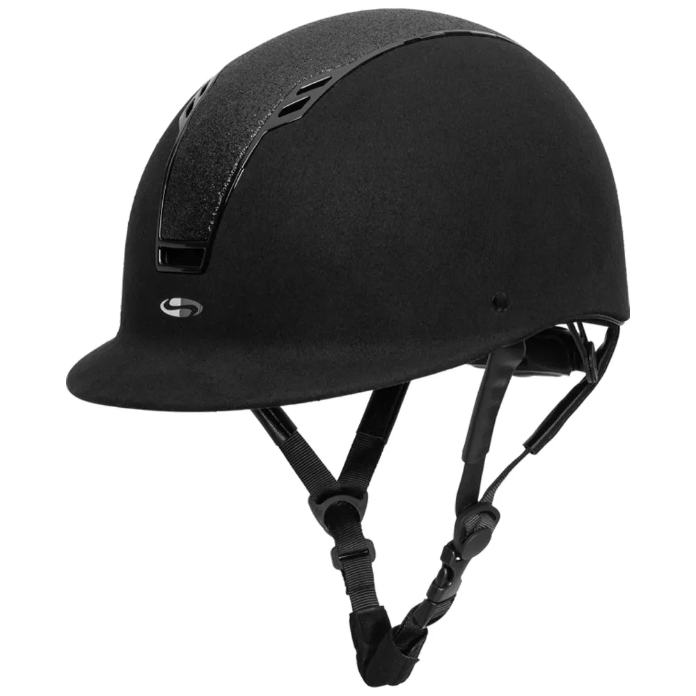 Beikircher Grünland Swing H22 casco equitazione nero 55-57 ventilato