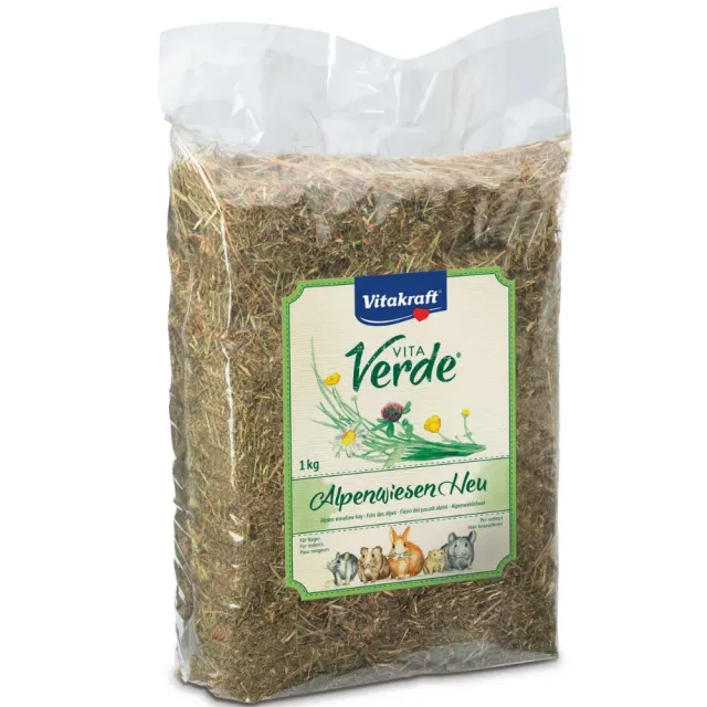 Vitakraft Alpine Meadow fieno roditori 1kg fibra grezza