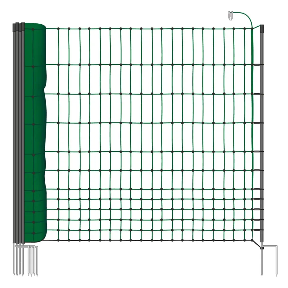 VOSS.farming Classic rete polli elettrificabile 25m 112cm verde