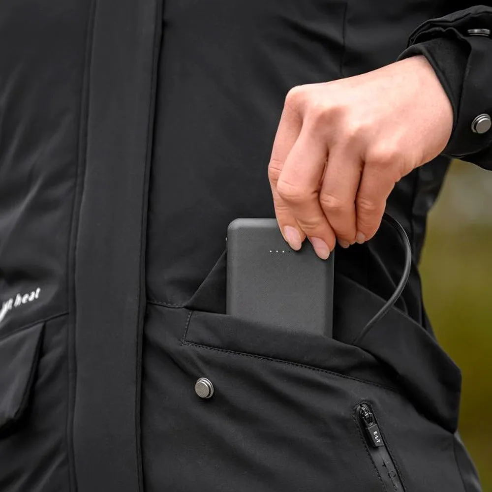 Beikircher Grünland powerbank 5000mAh nero 92x64mm ricarica rapida