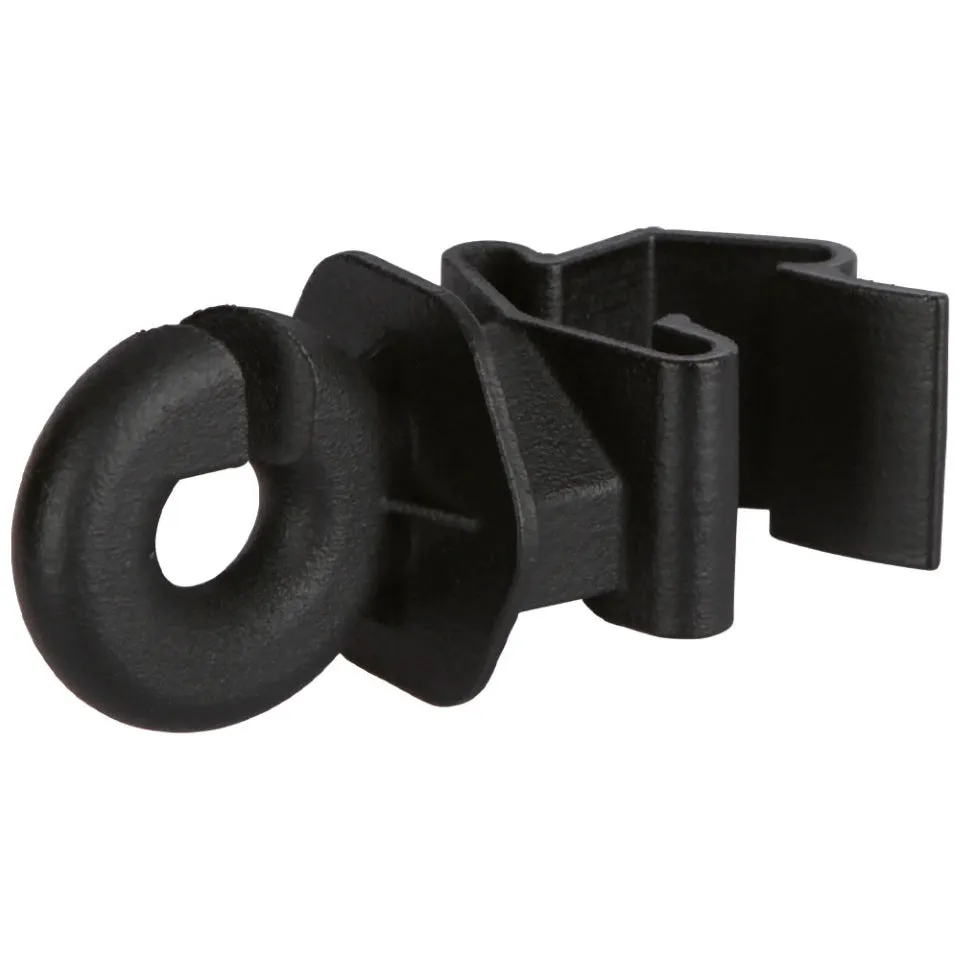 Beikircher isolatori anello nero 25 pezzi per T-post