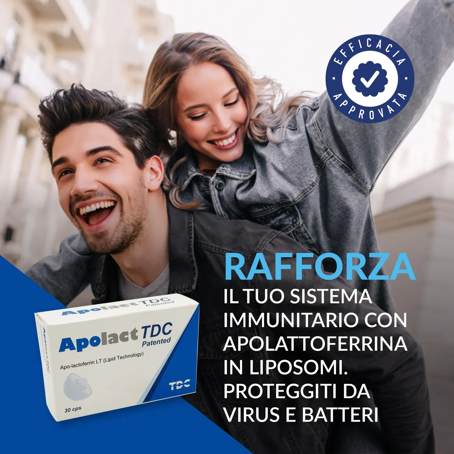 Terra Di Cuma Apolact TDC Integratore Apo-Lattoferrina Liposomi