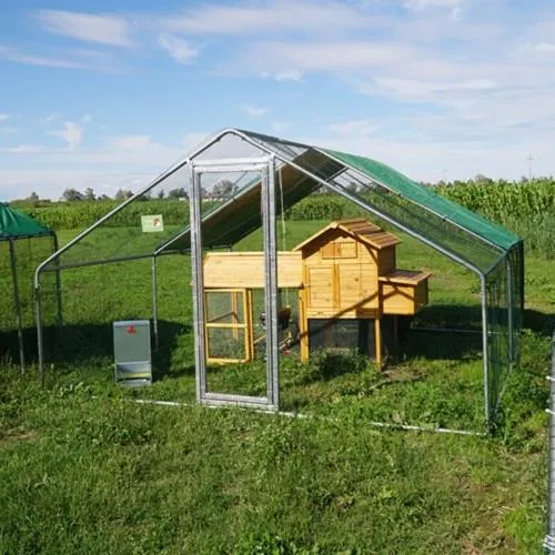 Il Verde Mondo Padovana Plus Kit Pollaio Telo 2x4 m con Abbeveratoio