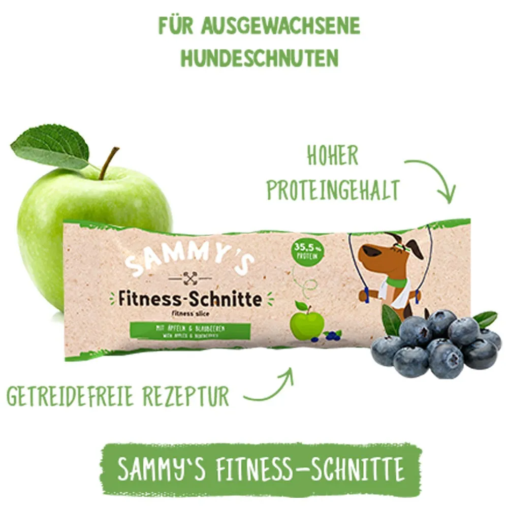 Bosch Sammy's Fitness Slice Snack Cane Pollo Mela Mirtillo