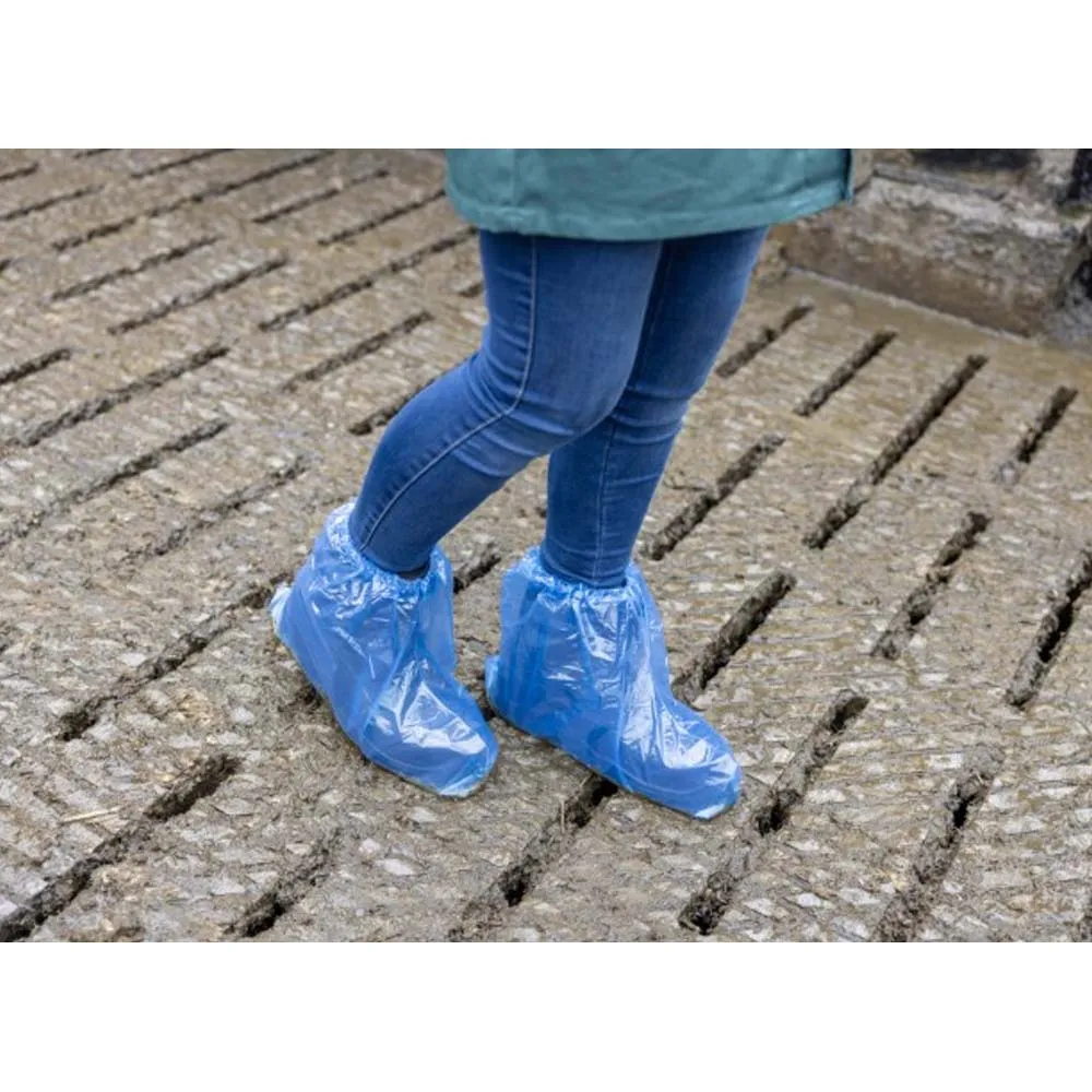 Beikircher Grünland copriscarpe monouso blu 100 pezzi