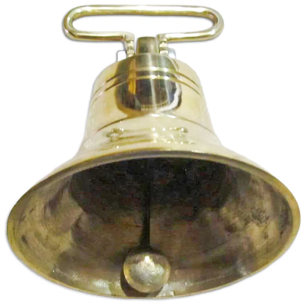 Beikircher Grünland campanaccio ottone bovini 100 mm frangia