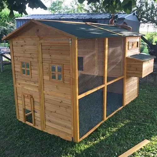 Il Verde Mondo Brahma XXXXL pollaio legno nido singolo