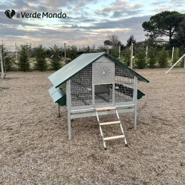 Il Verde Mondo Bantam Pollaio Ferro 160 cm per 4-6 Galline