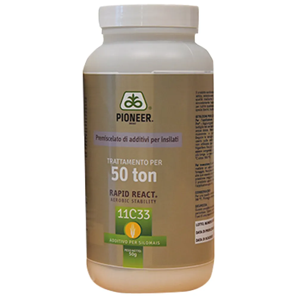 Pioneer 11C33 inoculo insilato mais 250 g stabilita aerobica