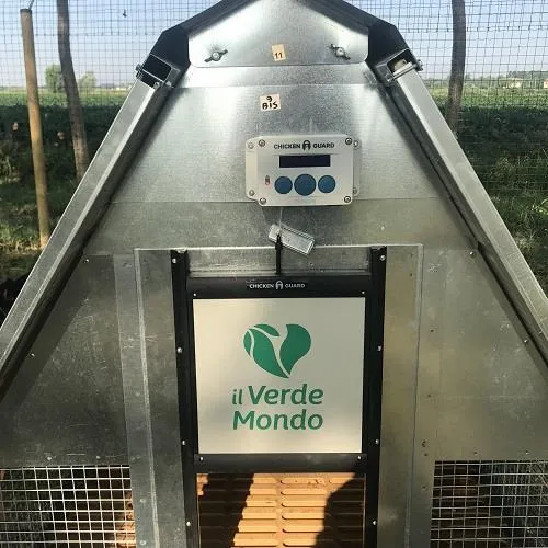 Il Verde Mondo pollaio coibentato ferro 10 galline antipredatore