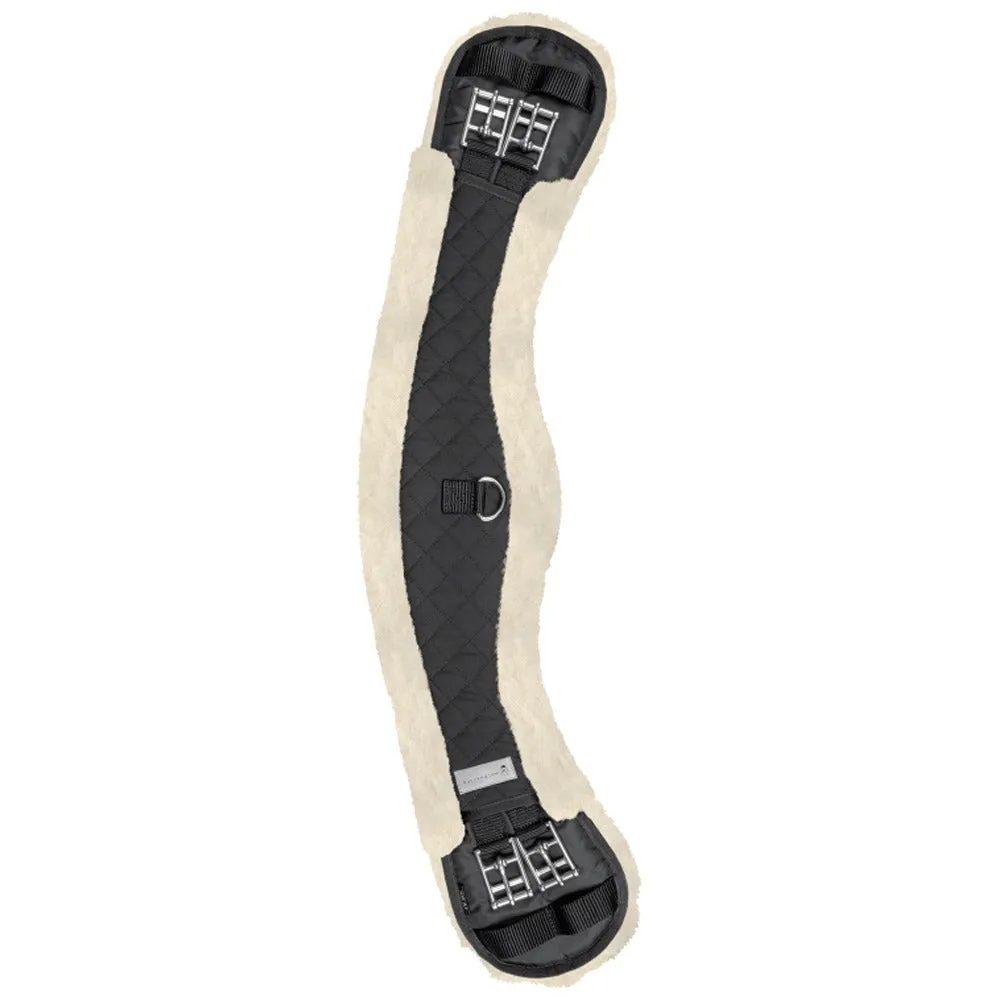 Sottocinghia corta luna 60 cm pelo sintetico nero