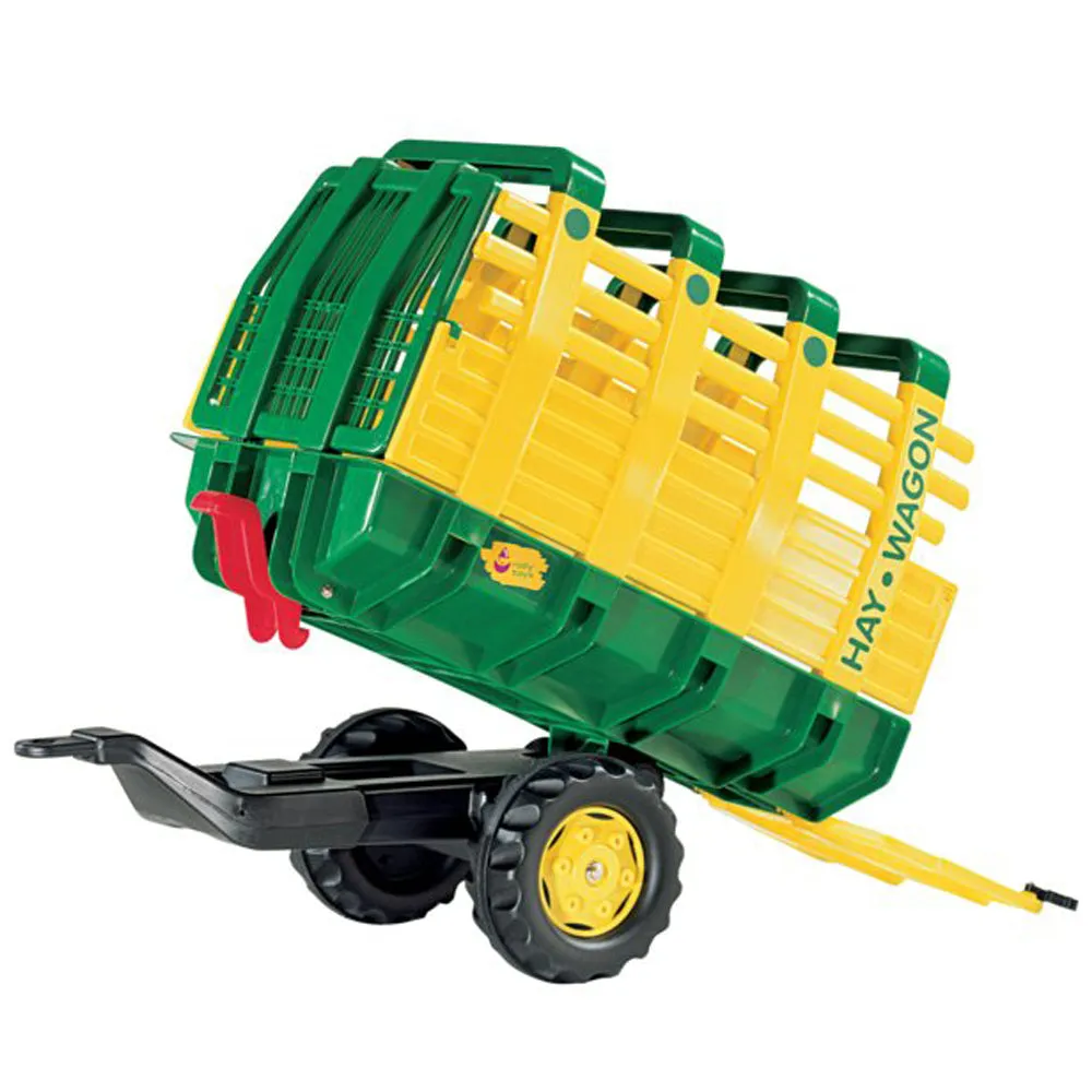 RollyToys rimorchio giocattolo monoasse giallo