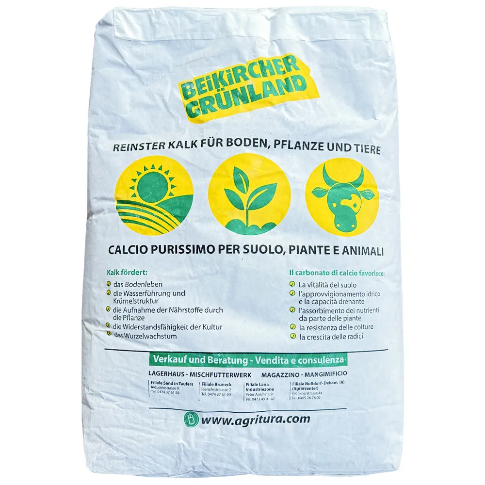 Beikircher carbonato di calcio agricolo correttivo terreno