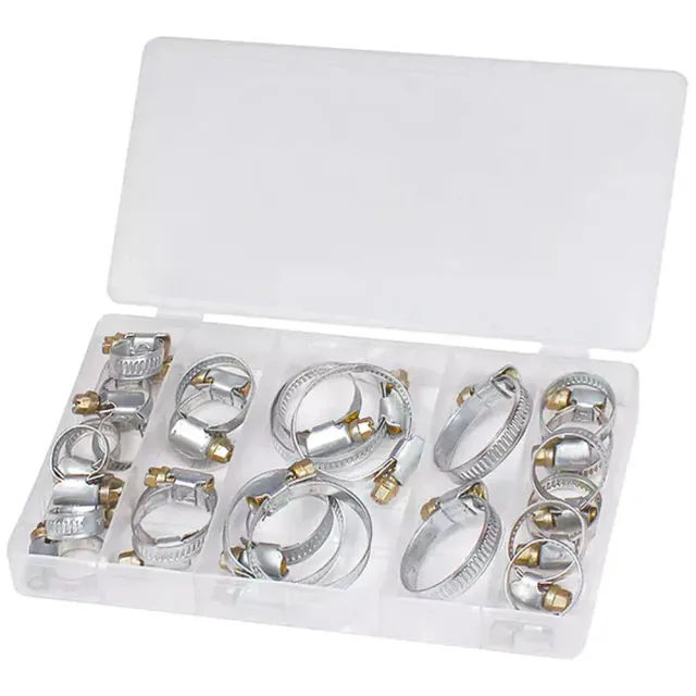 Beikircher Grünland Set 26 Fascette Stringitubo Acciaio 10-40 mm