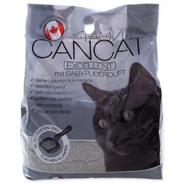 Cancat Premium Excellent lettiera gatti 8 kg talco