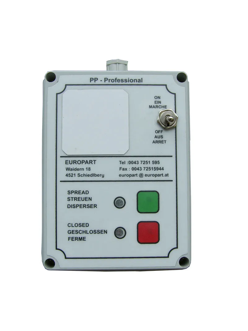 TP Professional spandiconcime 90 L semi piccoli elettrico 12 V