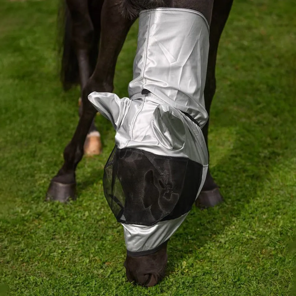 Beikircher Grünland Eczema maschera antimosche cavallo blu notte