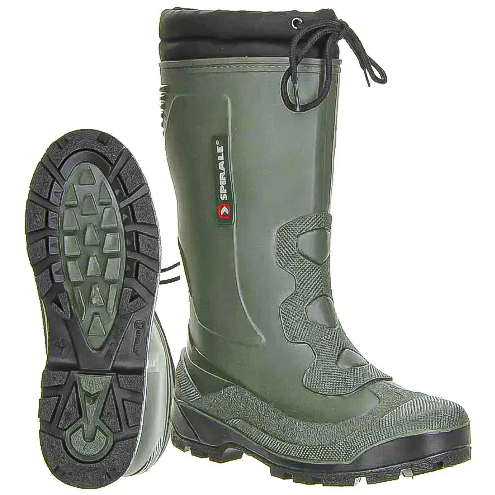 Beikircher Grünland John stivale PVC verde foderato -15°C