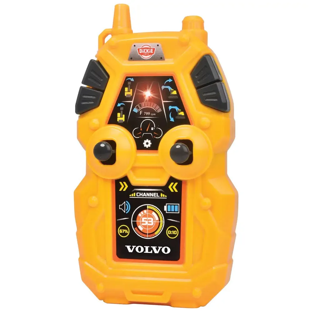 Dickie Toys Volvo Mining escavatore telecomandato 60cm luci suoni