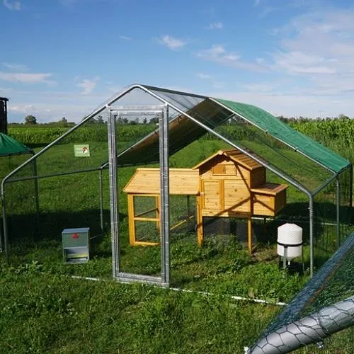 Il Verde Mondo Padovana Kit Pollaio 2x4 m Recinto e Accessori