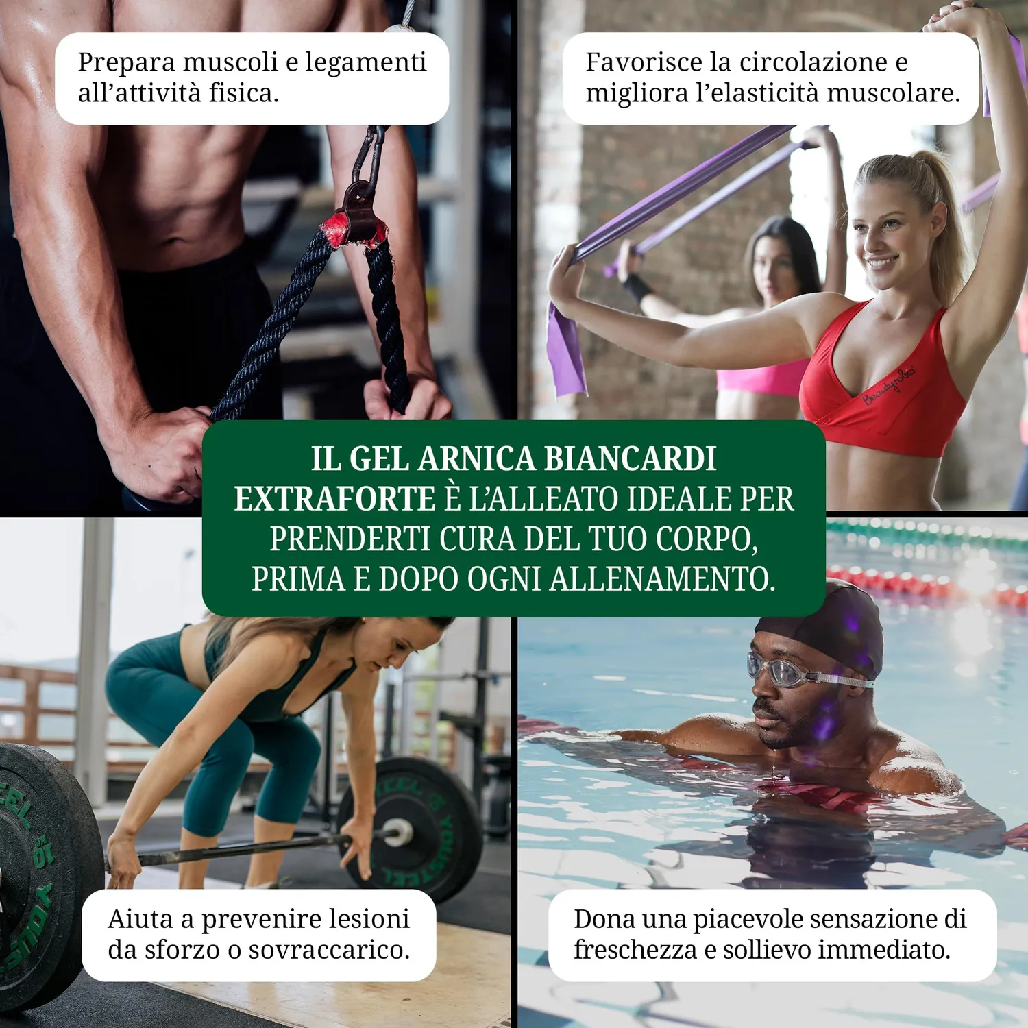 Terra Di Cuma Biancardi Extraforte gel arnica 200ml menta