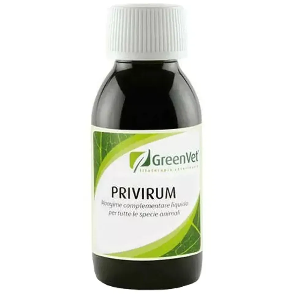Greenvet Privirum mangime complementare liquido 100 g fitoterapico