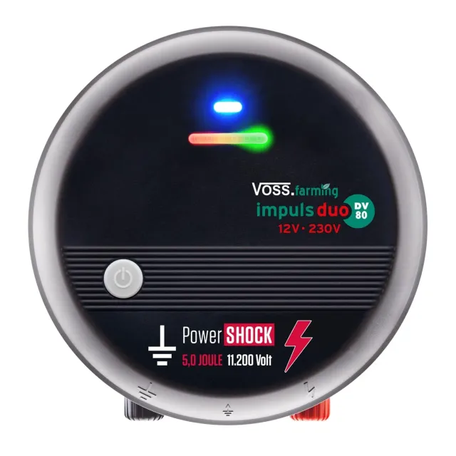 VOSS.farming Impuls Duo DV80 elettrificatore 12V/230V 11.200 V