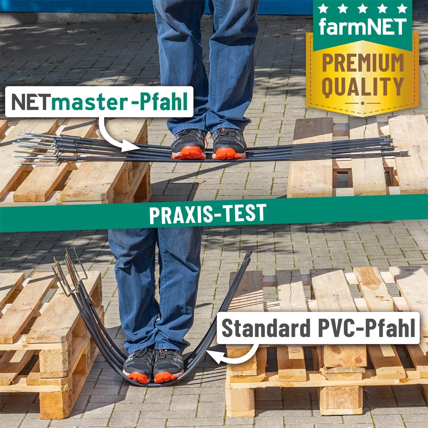 VOSS.farming farmNET rete polli 25m 112cm non elettrificabile