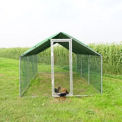 Il Verde Mondo Recinto Cani Giardino XL 6x3 m Doppia Rete