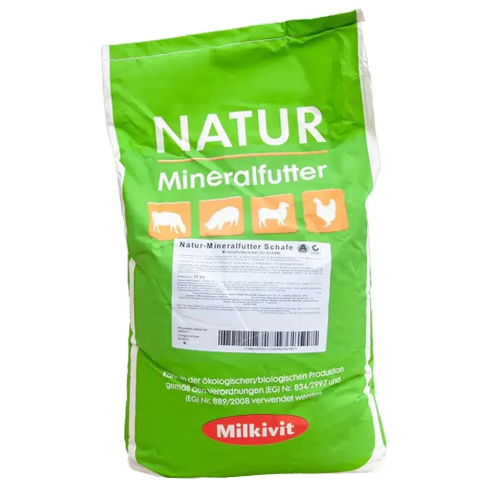Milkivit Natur Mangime Minerale Pecore Capre Calcio Fosforo