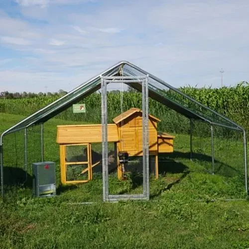 Il Verde Mondo Padovana Plus Kit Pollaio Telo 2x4 m con Abbeveratoio