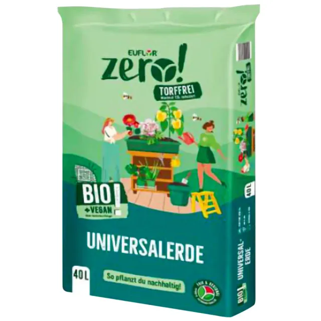 Euflor Zero terriccio universale biologico senza torba 40L