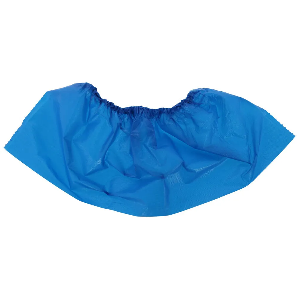 GPE copriscarpe monouso CPE blu 40 pezzi