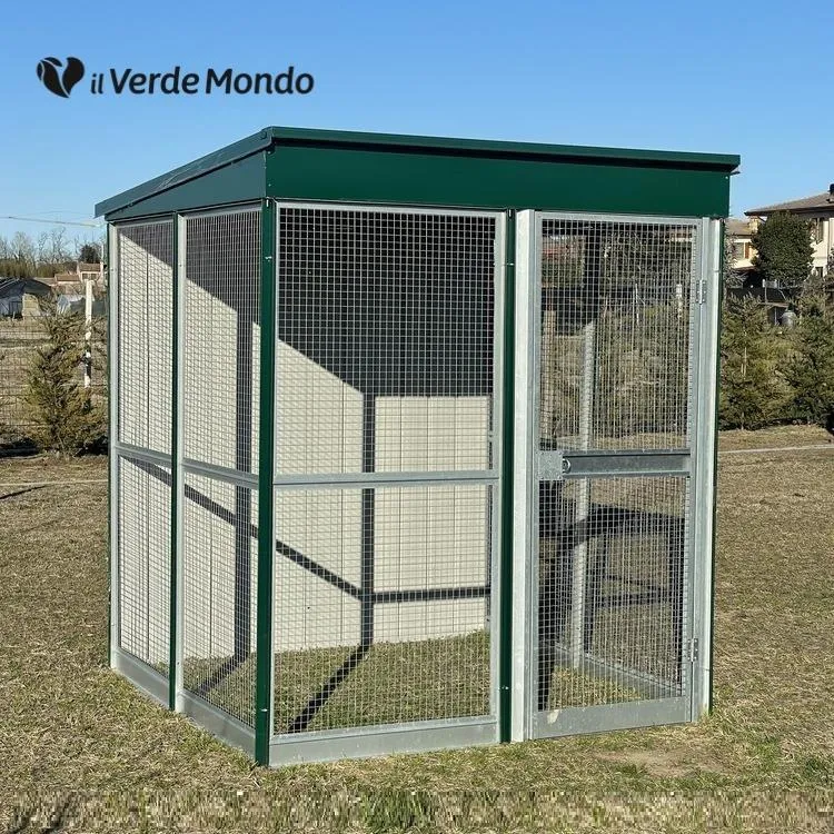 Il Verde Mondo Recinto Coperto 2x2 galline rete antipredatore